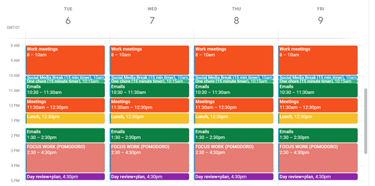 The best kept secret in time management: time blocking