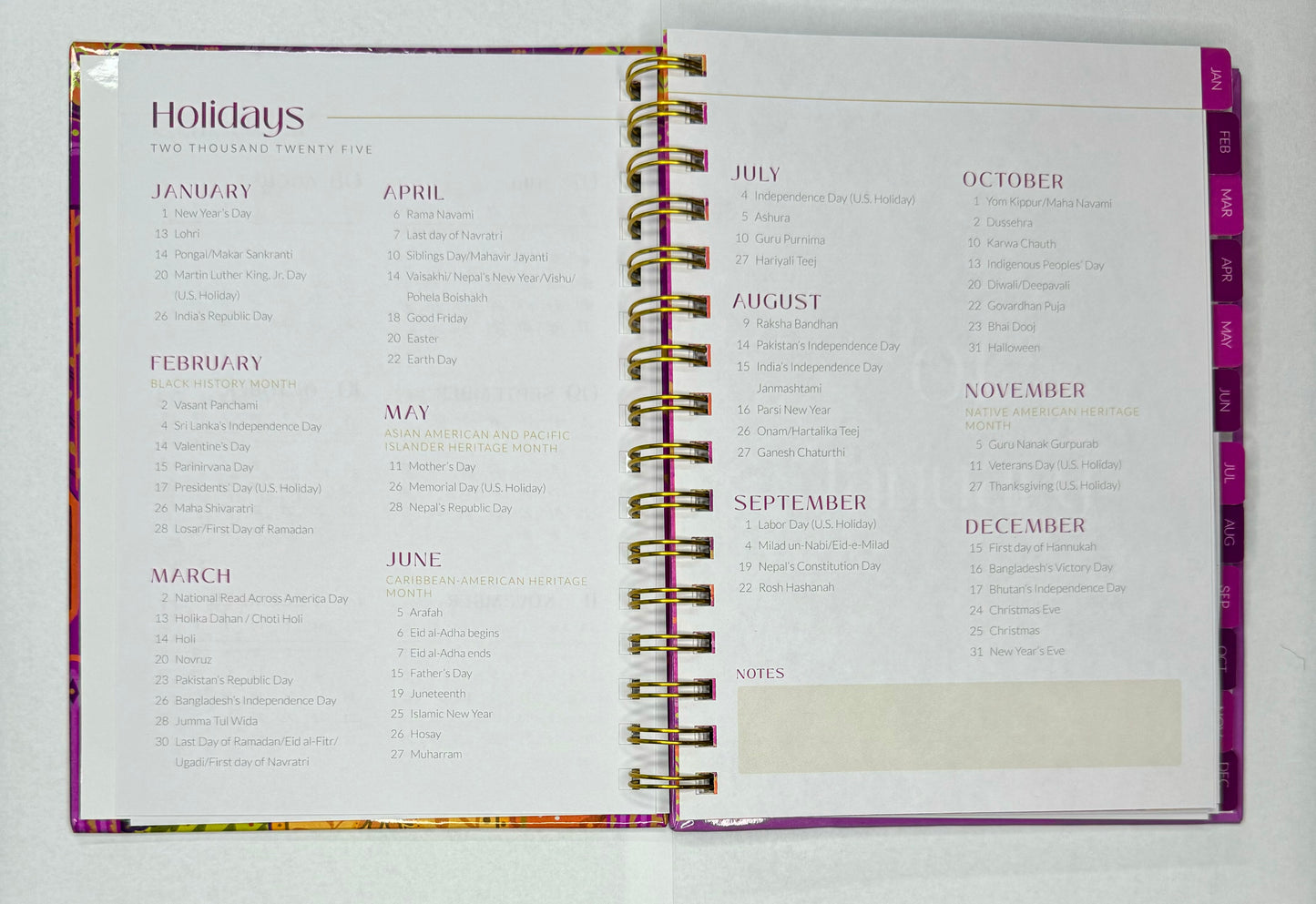 2025 Desi Planner